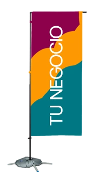 Fly Banner modelo Rectangular
